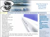 screenshot of website