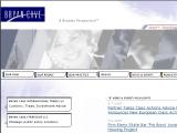 screenshot of website